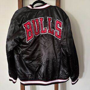 Fashion Nova Chicago Bulls Bomber Jacket | Size L